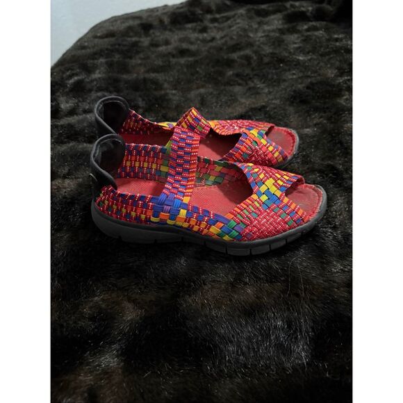 Bernie Mev Comfi Mary Jane flats 35 shoes woven - Picture 1 of 4